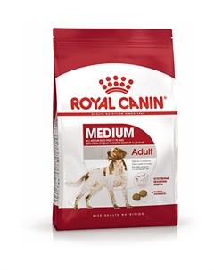 Сухой корм Роял Канин Медиум Эдалт для Взрослых собак Средних пород в возрасте от 1 года до 7 лет Royal canin