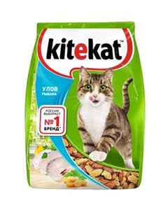 Китикет Сухой корм для кошек Улов Рыбака Kitekat