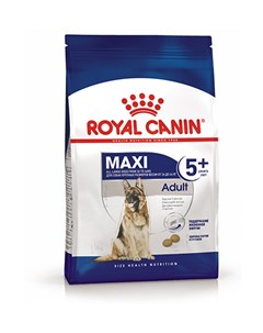 Сухой корм Роял Канин Макси Эдалт 5 для взрослых собак Крупных пород в возрасте от 5 до 8 лет Royal canin