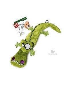 Игрушка Гигви для собак Крокодил с 4 мя пищалками Gigwi