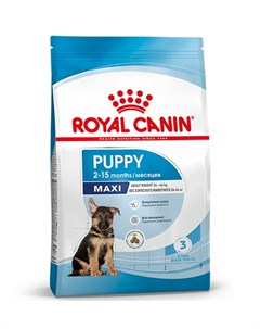 Сухой корм Роял Канин Макси Паппи для Щенков Крупных пород в возрасте от 2 до 15 месяцев Royal canin