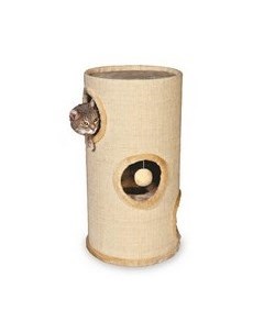 Домик башня Трикси для кошки Плюш Сизаль Trixie