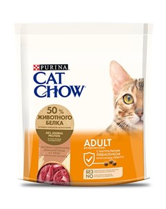 Сухой корм Пурина Кэт Чау для взрослых кошек с уткой Cat chow
