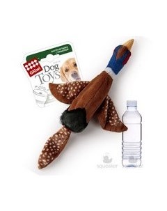 Игрушка Гигви для собак Птица с пищалкой и пластиковая бутылка с отключаемой пищалкой Gigwi