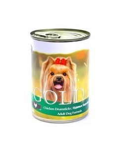Консервы Неро Голд для собак Куриные бедрышки цена за упаковку Nero gold