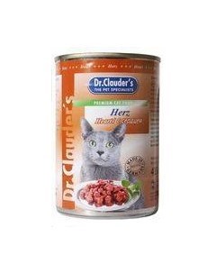 Консервы Доктор Клаудерс для кошек Кусочки в соусе с Сердцем цена за упаковку Dr.clauder’s