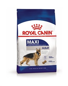 Сухой корм Роял Канин Макси Эдалт для Взрослых собак Крупных пород в возрасте от 15 месяцев до 5 лет Royal canin