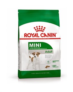 Сухой корм Роял Канин Мини Эдалт для взрослых собак Мелких пород в возрасте от 10 месяцев до 8 лет Royal canin