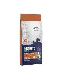 Сухой корм Бозита для Щенков юниоров беременных и кормящих собак Без пшеницы Bozita