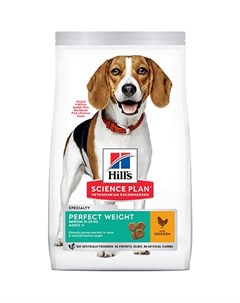 Сухой корм Хиллс для собак Средних пород для поддержания оптимального веса Курица Hill`s