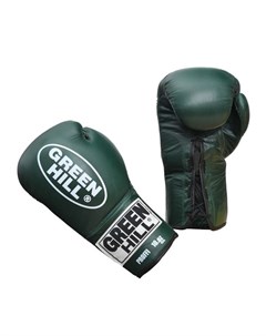 Боксерские перчатки proffi 10 oz Green hill