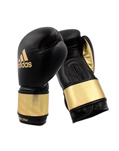 Перчатки боксерские Speed Pro черно золотые 16 унций Adidas