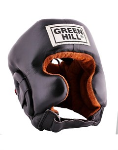 Шлем боксерский defence Черный Green hill