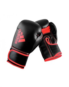 Перчатки боксерские Hybrid 80 черно красные 16 унций Adidas