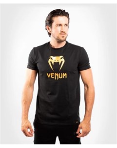 Футболка Classic T shirt Black Gold Venum