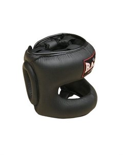 Боксёрский шлем с бампером Boxing Black Размер M черный Raja