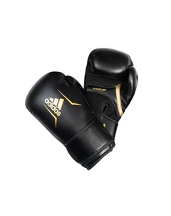 Перчатки боксерские Speed 100 черно золотые 14 унций Adidas