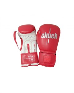 Перчатки боксерские Fight 2 0 красно белые 12 унций Clinch