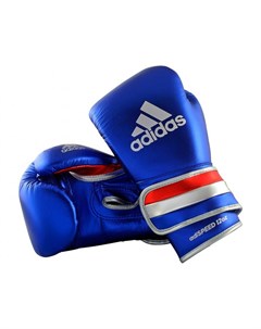 Перчатки боксерские AdiSpeed Metallic сине красно серебристые 16 унций Adidas