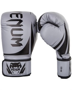 Перчатки боксерские Challenger 2 0 Grey Black 14 унций Venum