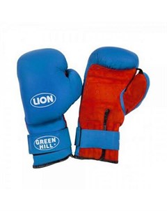 Боксёрские тренировочные перчатки Lion 16 OZ Green hill