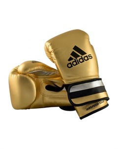 Перчатки боксерские AdiSpeed Metallic золото серебристо черные 14 унций Adidas