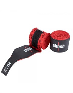 Бинты эластичные Boxing Crepe Bandage Tech Fix красные Clinch