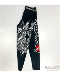 Компрессионные штаны Mizuchi Black White Hayabusa