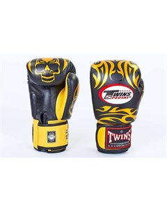 Боксерские перчатки Twins Gold Scull 12 OZ Twins special