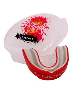 Детская боксерская капа Lucky Red Flamma