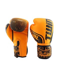 Боксерские перчатки Range Black Orange 16 OZ Twins special