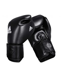 Перчатки боксерские Muay Thai Gloves 300 черно белые 12 унций Adidas