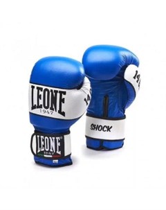 Боксерские перчатки 1947 SHOCK GN047 синие 10 унций Leone