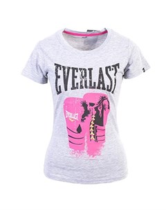 Женская футболка Protex Gloves Серая Everlast