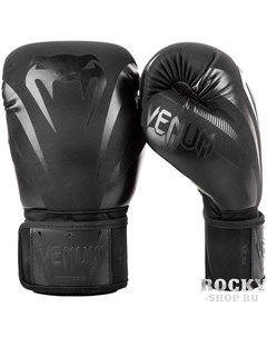 Перчатки боксерские Impact Black Black 12 унций Venum