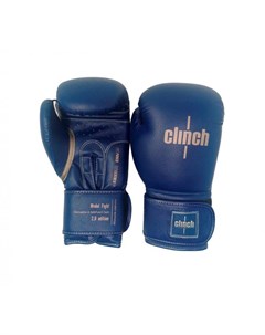 Перчатки боксерские Fight 2 0 темно синие 12 унций Clinch