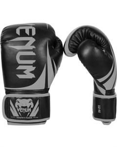 Перчатки боксерские Challenger 2 0 Neo Black Grey 14 oz Venum