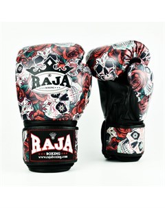 Боксерские перчатки Fancy Rose Skull 10 OZ Raja