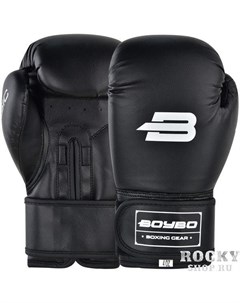 Детские боксерские перчатки Basic Black 4 OZ Boybo