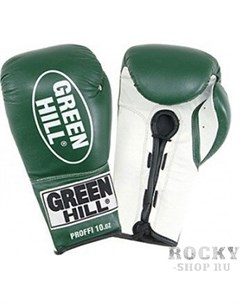Боксерские перчатки proffi 8oz Green hill