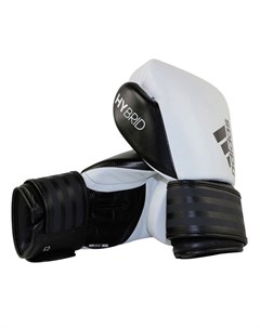 Перчатки боксерские Hybrid 200 бело черно серебристые 10 унций Adidas