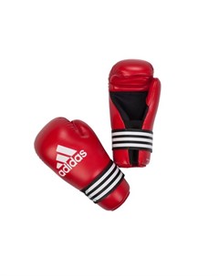 Перчатки полуконтакт Semi Contact Gloves красные Adidas