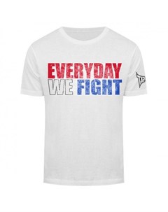 Футболка Everyday We Fight Mens T Shirt White Tapout