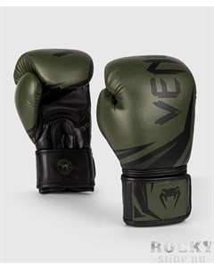 Перчатки боксерские Challenger 3 0 Khaki Black 16 OZ Venum