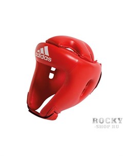 Детский боксерский шлем Competition Head Guard красный Adidas