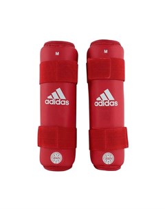 Защита голени WAKO Kickboxing Shin Guards красная Adidas