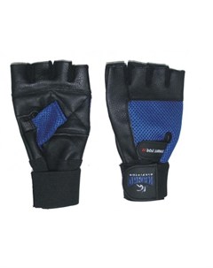 Перчатки для фитнеса WGL 067 Black Blue Kango