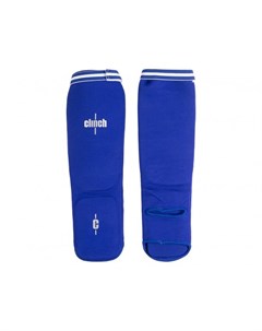 Защита голени и стопы Shin Instep Protector синяя Clinch