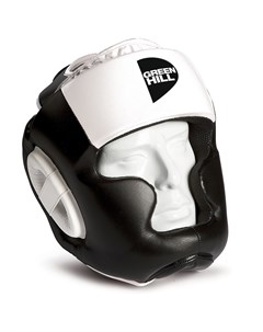 Шлем для тайского бокса gh poise Черный белый Green hill