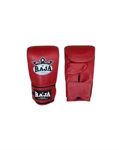 Перчатки снарядные Boxing Leather Red XL липучка красный Raja